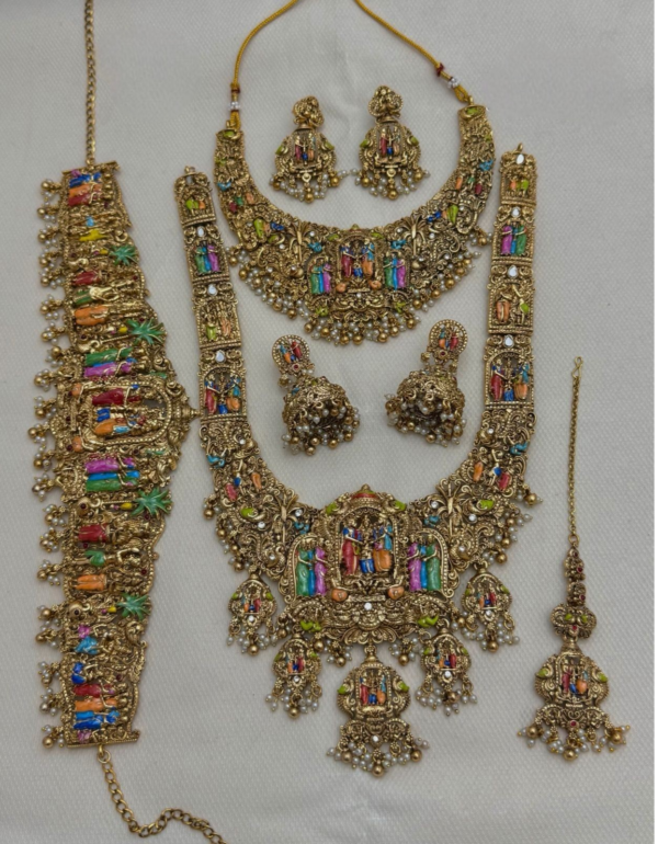 Bridal temple jewellery