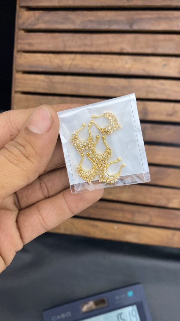 NOSE SEPTUM PIN SINGLE PC