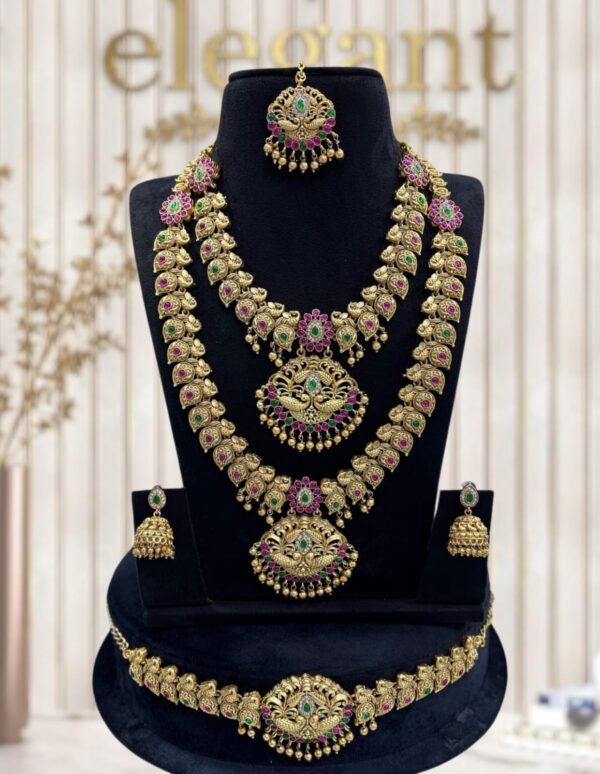 ANTIQUE NO IDOL JEWELLERY SET